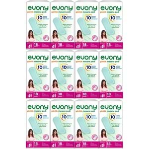 Evony Günlük Mesane Pedi Ekstra Uzun 216 Adet (12PK*18)