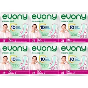 Evony Günlük Mesane Pedi Yoğun 60 Adet (6PK*10)
