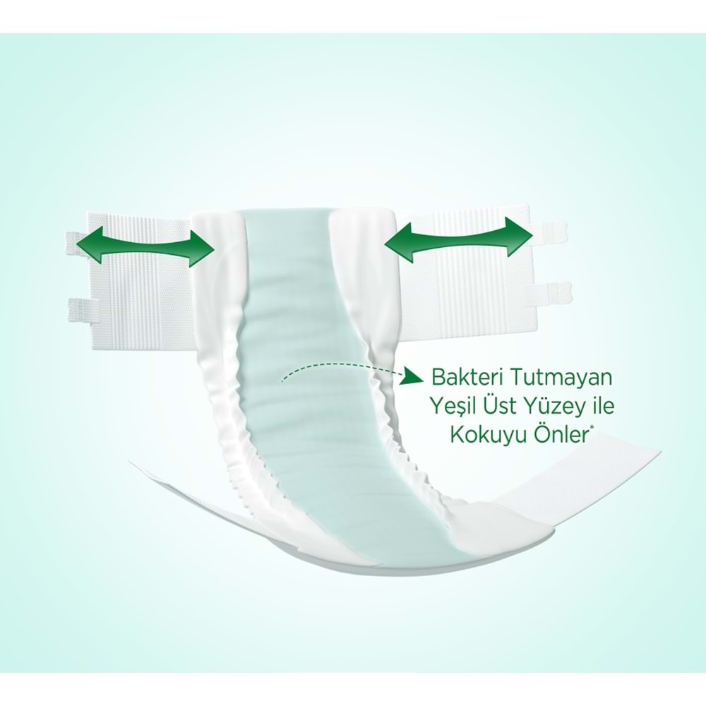 Evony Premium Hasta Bezi Yetişkin Bel Bantlı Tekstil Yüzey L-Büyük 120 Adet