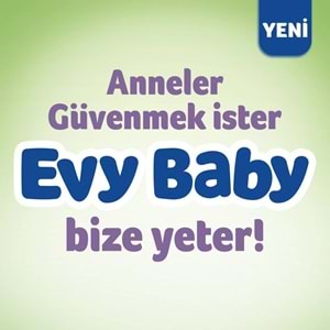 Evy Baby Bebek Bezi 2 Beden 3-6 KG Mini 190 Adet Mega Ekonomik Fırsat Pk
