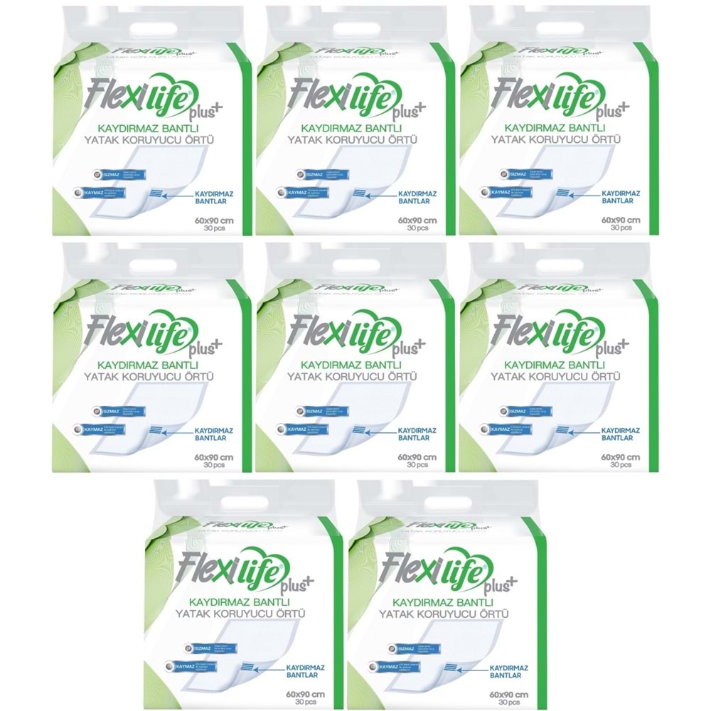 Flexi Life Hasta Alt Açma Yatak Koruyucu Örtü 60*90CM 240 Adet Kaydırmaz