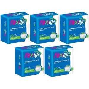Flexi Life Hasta Alt Açma Yatak Koruyucu Örtü 60*90CM Klasik 150 Adet (5Pk*30)