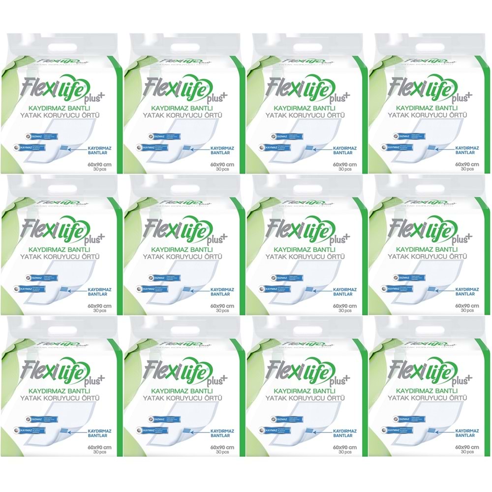 Flexi Life Hasta Alt Açma Yatak Koruyucu Örtü 60*90CM Kaydırmaz 360 Adet (12PK*30)