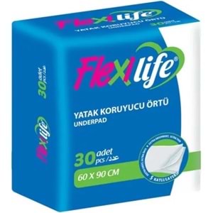 Flexi Life Kedi - Köpek - Evcil Haycan Çiş Tuvalet Eğitim Pedi 60*90CM 90 Adet (3PK*30)