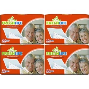 FreshLife Hasta Yatak Koruyucu 90*180CM 120 Adet (4PK*30)