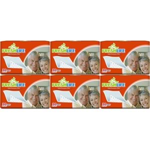 FreshLife Hasta Yatak Koruyucu 90*180CM 180 Adet (6PK*30)