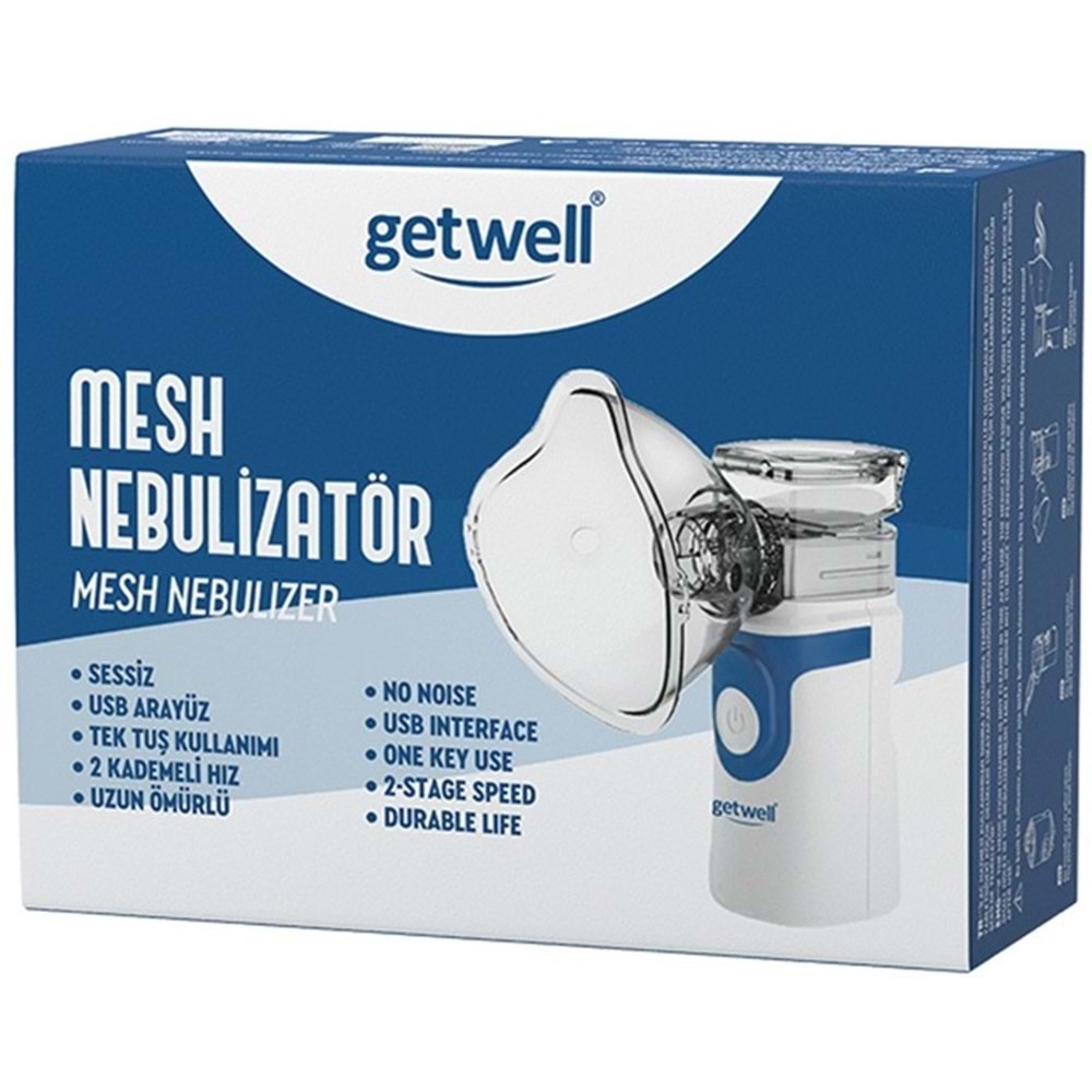 Getwell (Avantaj Pk 1) Ateş Ölçer Kızıl Ötesi Alından - Temassız / Mesh Nebulizatör Şarjlı