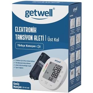 Getwell (Avantaj Pk 2) Ateş Ölçer Kızıl Ötesi Alından - Temassız / Üst Koldan Tansiyon Ölçme Aleti