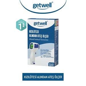 Getwell Ateş Ölçer Kızıl Ötesi Alından - Temassız - Uzaktan (Yetişkin & Bebek & Çocuk) (3 Lü Set)