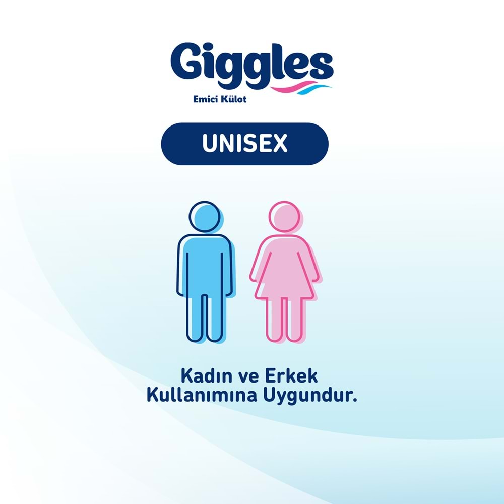 Giggles Yetişkin Bezi Emici Külot S - Küçük - Small 180 Adet