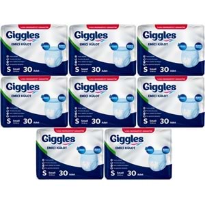 Giggles Yetişkin Bezi Emici Külot S - Küçük - Small 240 Adet
