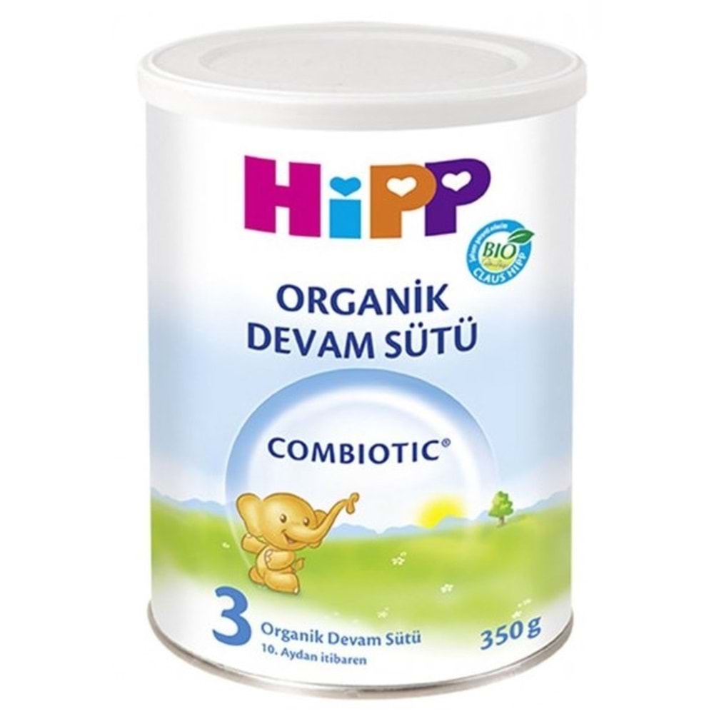 Hipp Organik Combiotic Bebek Sütü 350GR No:3 (4 Lü Set)