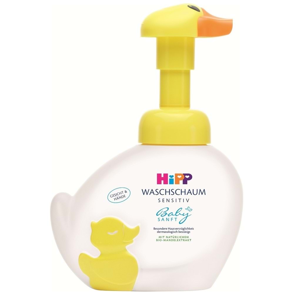 Hipp Babysanft Bebek/Çoçuk El Yıkama Köpüğü 250ML Pompalı (3 Lü Set)