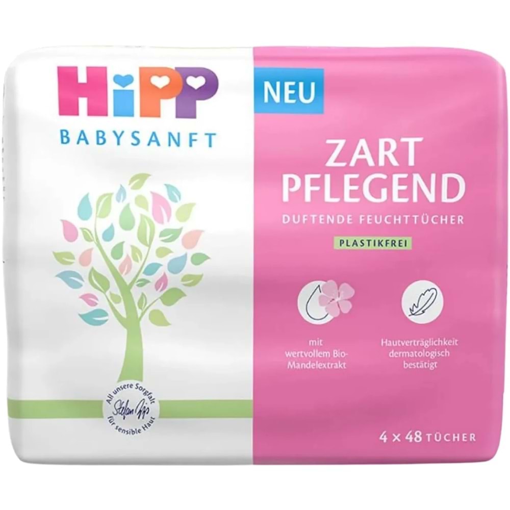 Hipp Baby Sanft Islak Havlu Mendil Karma Sensitive Yeni Doğan + Klasik 14 Lü Set 696 Yaprak