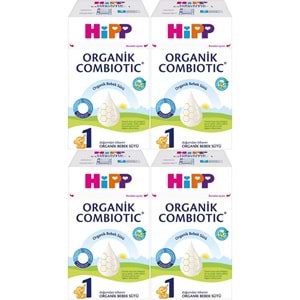 Hipp Organik Combiotic Bebek Sütü 600GR No:1 (0-6 Ay) (4 Lü Set)