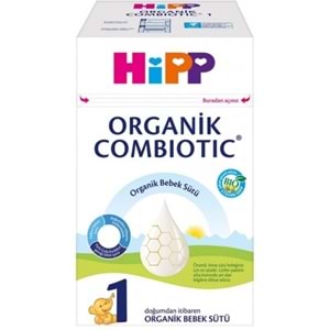 Hipp Organik Combiotic Bebek Sütü 600GR No:1 (0-6 Ay) (4 Lü Set)