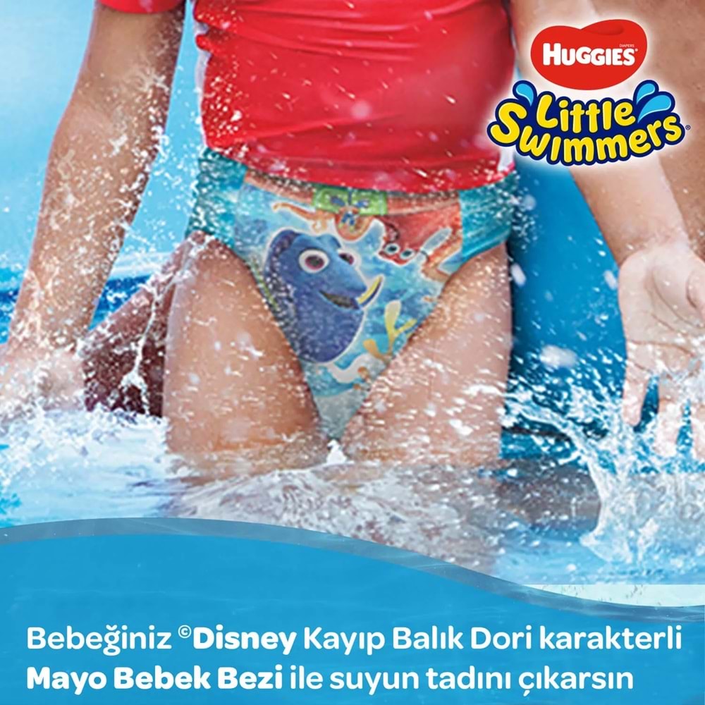 Huggıes Little Swımmers Mayo Bebek Bezi Karma Koli 3-4 ve 5-6 Beden 36 Paket (Standlı Koli)