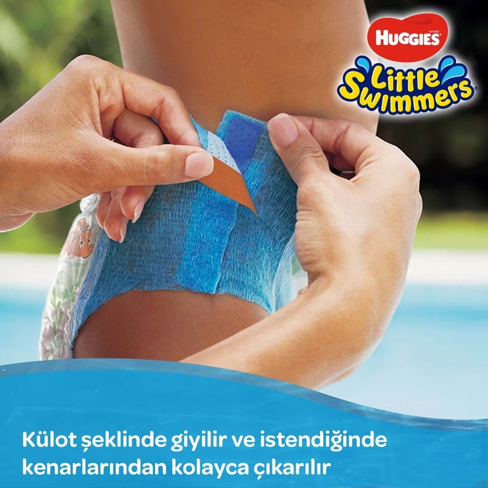 Huggıes Little Swımmers Mayo Bebek Bezi Karma Koli 3-4 ve 5-6 Beden 36 Paket (Standlı Koli)