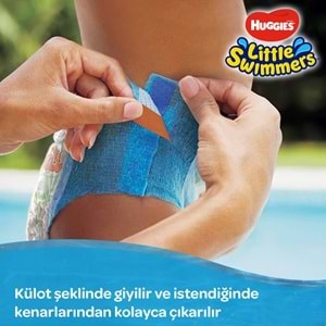 Huggıes Little Swımmers Mayo Bebek Bezi Karma Koli 3-4 ve 5-6 Beden 36 Paket (Standlı Koli)