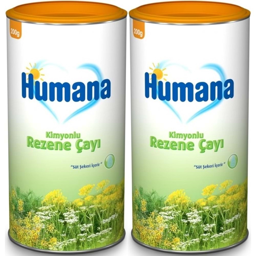 Humana Kimyonlu Rezene Bitki Çayı - Tozu 200GR (2 Li Set)
