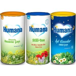 Humana Kimyonlu Rezene - Still Tee Emziren - İyi Geceler Bitki Çayı 200GR (Avantaj Pk Karma 3Lü Set)