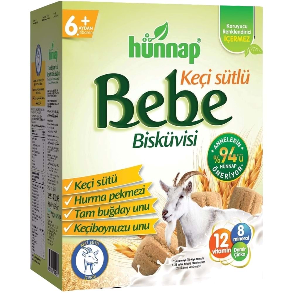 Hünnap Still Tea Emziren Anneler İçin Süt Arttırıcı İçecek 200GR + Bebe Bisküvisi 400GR (4 Lü Set)