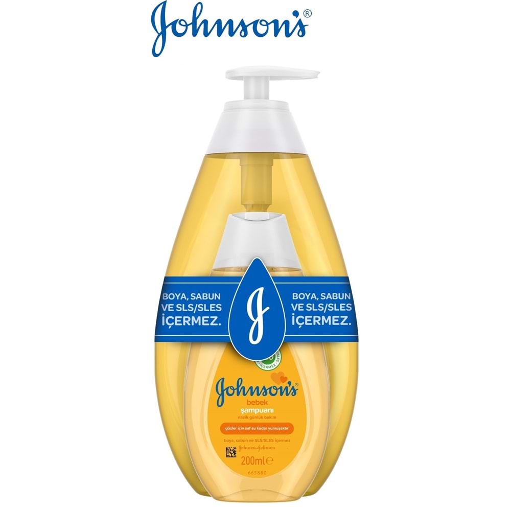 Johnsons Baby Bebek Şampuanı Klasik 750ML+200 Hediye (4 Lü Set)