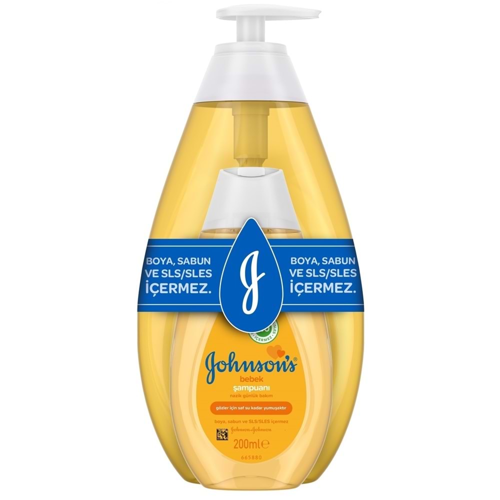Johnsons Baby Bebek Şampuanı Klasik 750ML+200 Hediye (4 Lü Set)