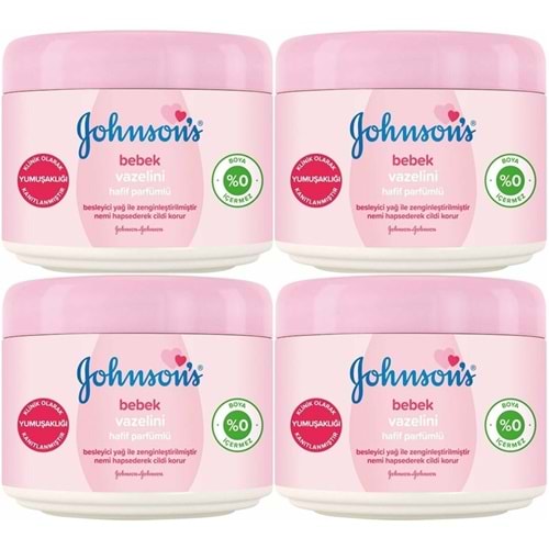 Johnsons Baby Bebek Vazelini Hafif Parfümlü 100ML (4 lü Set)