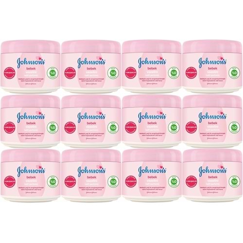 Johnsons Baby Bebek Vazelini Hafif Parfümlü 100ML (12 li Set)
