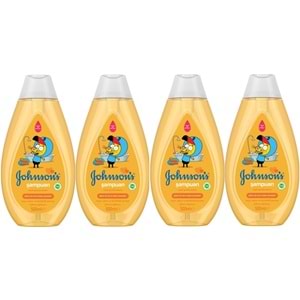 Johnsons Baby Bebek Şampuanı 500ML Kral Şakir Klasik (4 Lü Set)