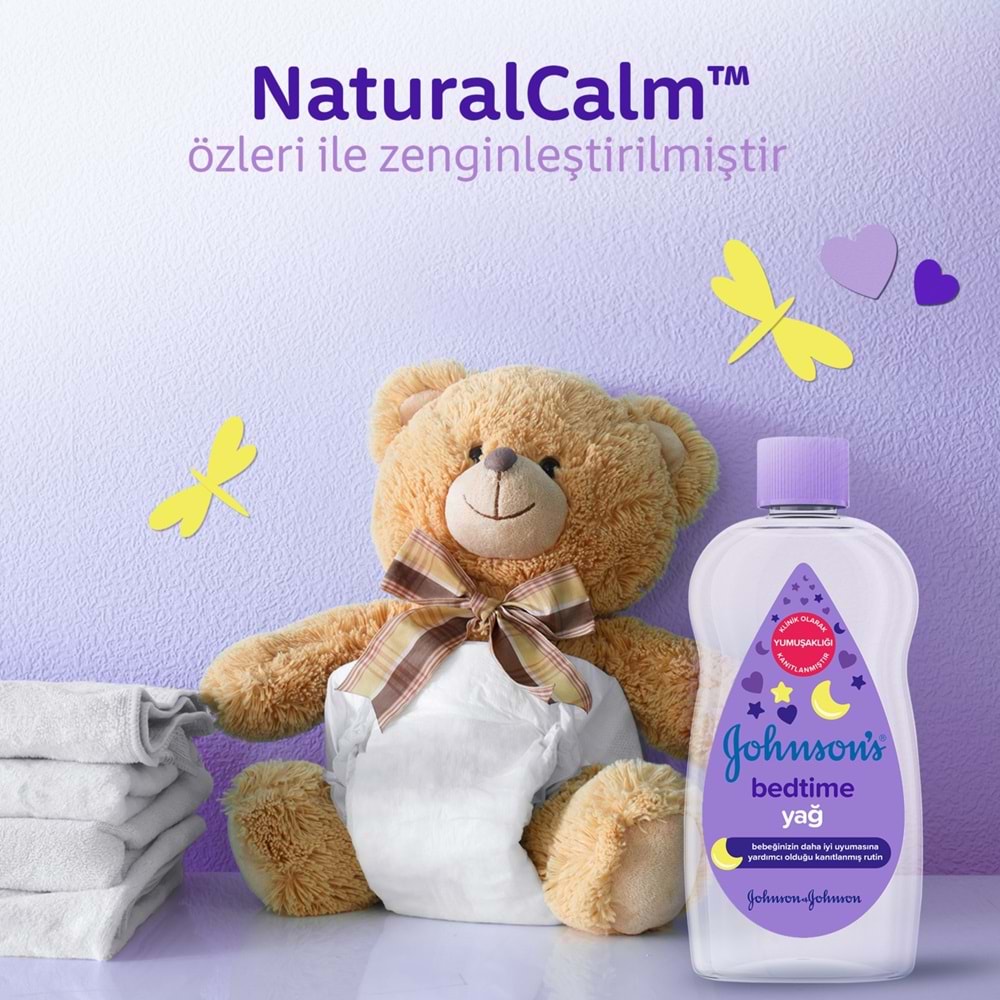 Johnsons Baby Bebek Yağı 300ML Bedtime (Uyku Rutini) (4 Lü Set)