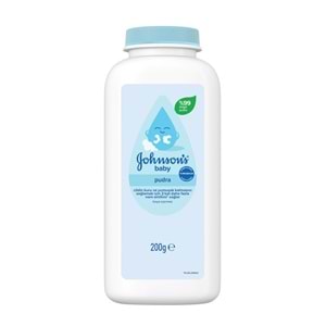 Johnsons Baby Bebek Pudrası 200GR Klasik (%99 Doğal) (6 Lı Set)