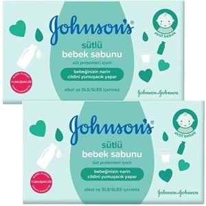 Johnsons Baby Bebek Sabunu 90GR Sütlü 6 Lı Set (3PK*2)