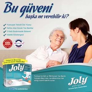 Joly Yetişkin Bezi Bel Bantlı M - Orta - Medium 150 Adet