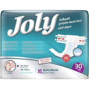 Joly Yetişkin Bezi Bel Bantlı XL - Ekstra Large - Extra Large 150 Adet