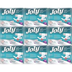 Joly Yetişkin Bezi Bel Bantlı XL - Ekstra Large - Extra Large 270 Adet