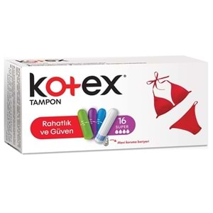 Kotex Tampon Süper - Mini - Normal 144 Lü Karma Set (9PK*16)