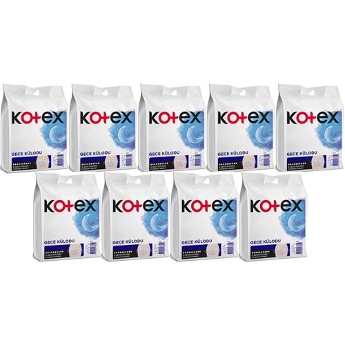 Kotex Gece Külodu / Külot Standart Beden (Yoğun Regl Dönemine Özel) 18 Li Set (9PK*2)