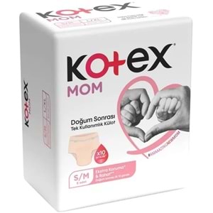 Kotex Mom Lohusa Külodu - Külot Bez S - Small - Küçük / M - Medium - Orta 24 Lü Set (3PK*8)