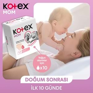 Kotex Mom Lohusa Külodu - Külot Bez L - Large - Büyük / XL - Extra Large - 32 Li Set (4PK*8)