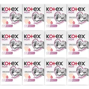 Kotex Mom Lohusa Külodu - Külot Bez L - Large - Büyük / XL - Extra Large - 96 Lı Set (12PK*8)