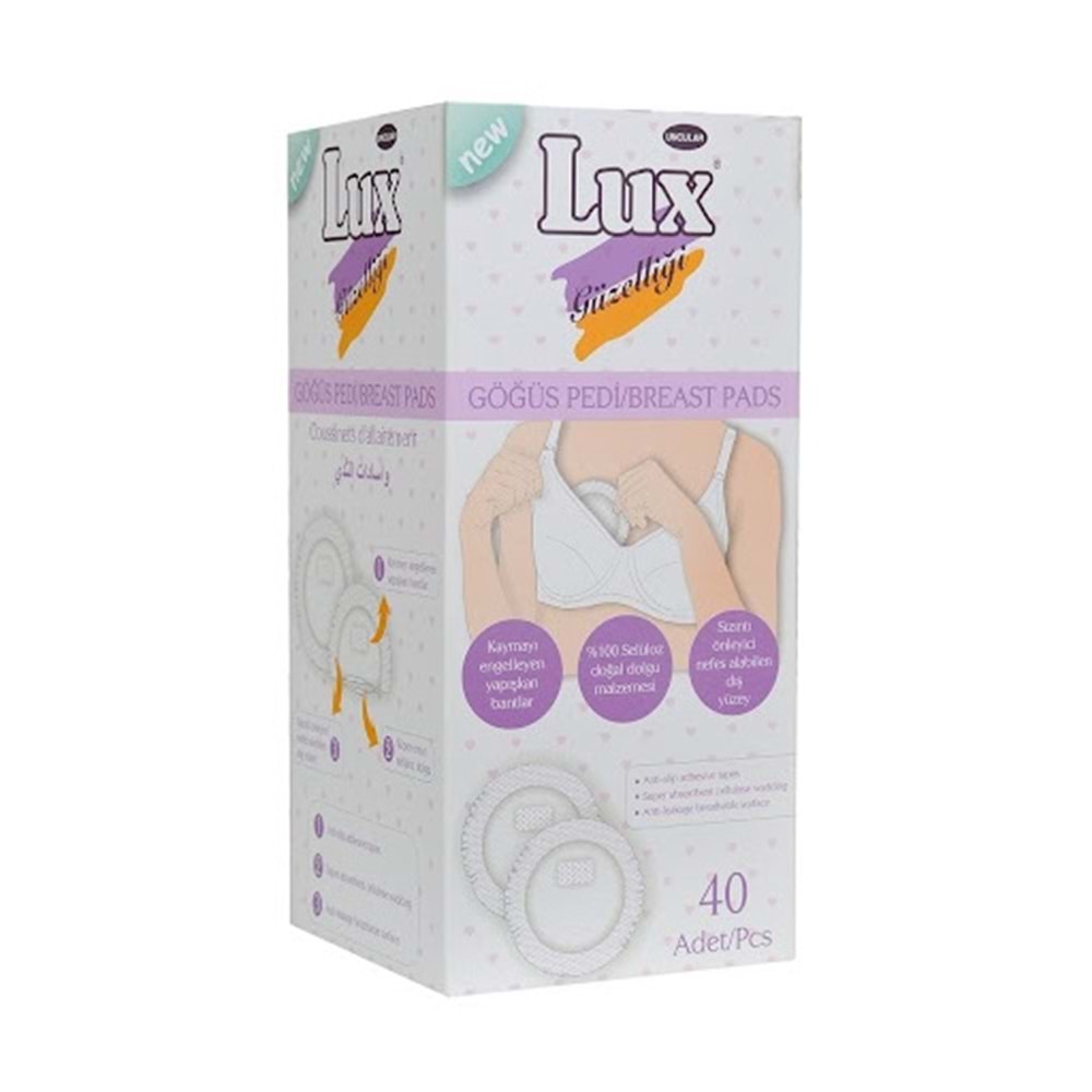 Lux Göğüs Pedi 200 Adet (5PK*40)
