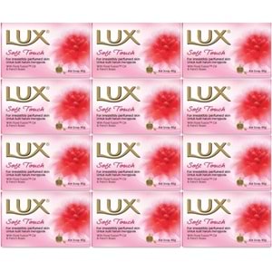 Lux Sabun 80GR Soft Touch (Yumuşak Dokunuş) (12 Li Set)