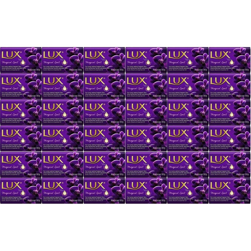 Lux Sabun 80GR Magicial Spell (Sihirli Tılsım) (36 Lı Set)