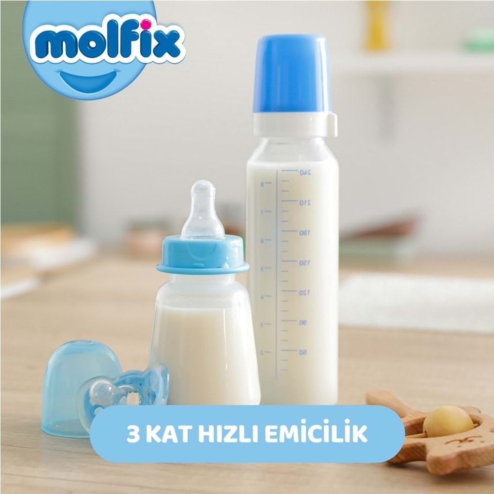 Molfix Bebek Bezi Beden:5 (11-18KG) Junior 400 Adet Mega Avantaj Fırsat Pk