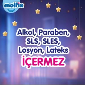 Molfix Tatlı Rüyalar Bebek Bezi 5 Beden 11-18 KG Junior 174 Adet Aylık Fırsat Pk