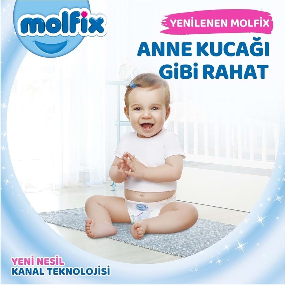 Molfix Bebek Bezi 7 Beden 20-30 KG XX Large 90 Adet Aylık Fırsat Pk