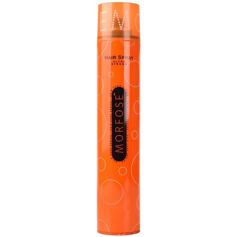 Morfose Saç Spreyi 400ML Ultra Sert (Turuncu) (12 Li Set)