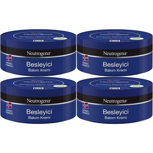 Neutrogena Norveç Formülü Besleyici Bakım Kremi 200ML (4 Lü Set)